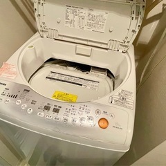 (引取り者様決定しました)洗濯機TOSHIBA東芝AW-80VLの画像