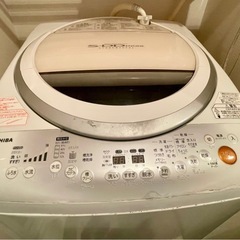 (引取り者様決定しました)洗濯機TOSHIBA東芝AW-80VLの画像