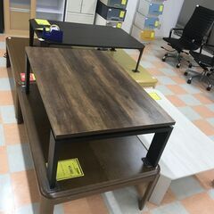 【ｼﾞｬﾝｸﾞﾙｼﾞｬﾝｸﾞﾙ金沢店】  こたつ 木目調/茶 W155.5×D70×H38 クリーニング済み												の画像