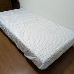 山善 脚付きマットレスの画像