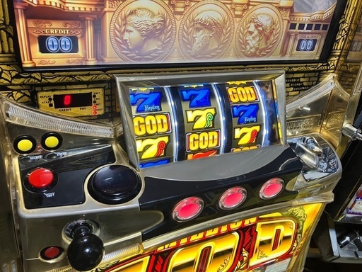 パチスロ実機☆5号機☆ミリオンゴッド〜神々の系譜〜(ミズホ
