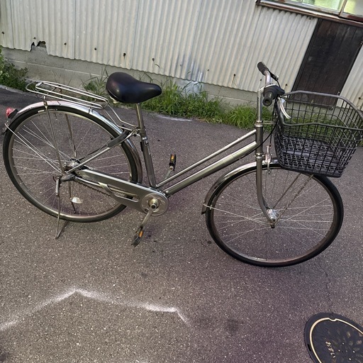 中古自転車　27インチ 後3段変速付き