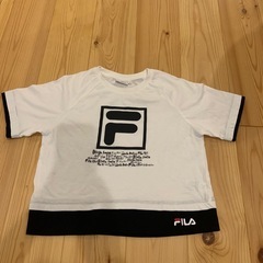 FILA半袖Tシャツ子供用の画像