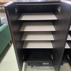 早い者勝ち❕ 人気の シューズボックス❕ 下駄箱❕　軽トラ無料貸し出し❕　購入後取り置きにも対応❕　R5994の画像