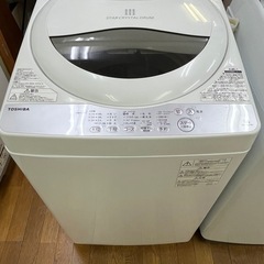 激安洗濯機!! TOSHIBA 2018年 5.0kg AW-5G6 の画像