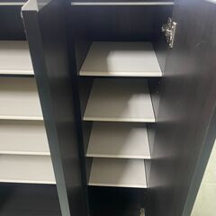 早い者勝ち❕ 人気の シューズボックス❕ 下駄箱❕　軽トラ無料貸し出し❕　購入後取り置きにも対応❕　R5994の画像