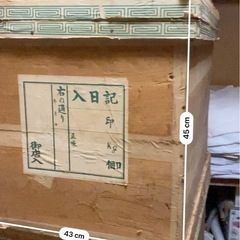 茶箱　宇治抹茶の画像