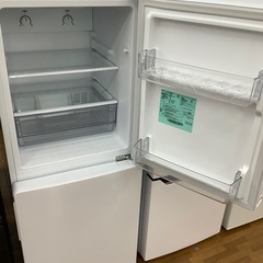 90分の無料軽トラック貸出サービス！【Haier】2ドア冷蔵庫（JR-NF148DK）のご紹介です!の画像