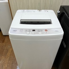 激安6.0kg洗い!! AQUA 全自動電気洗濯機 AQW-S60G 2018年の画像