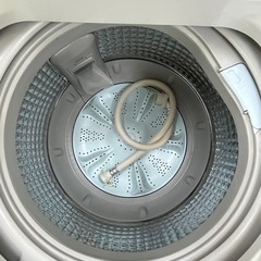 激安6.0kg洗い!! AQUA 全自動電気洗濯機 AQW-S60G 2018年の画像