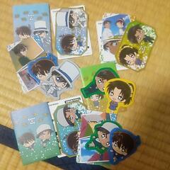 名探偵コナンのファイル3枚とシール3セットの画像