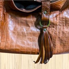 オシャレで実用的な牛革バック /新品　　　（定価　￥14850）の画像