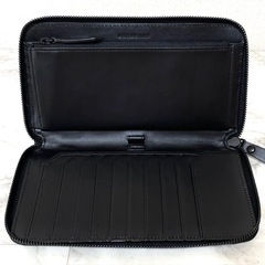 【未使用級】BURBERRY バーバリー スモークドチェック オーガナイザー 長財布の画像