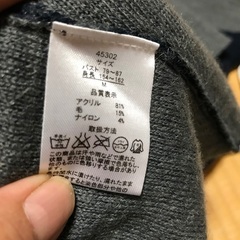 M 濃紺　ジャケット　の画像