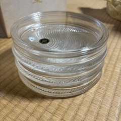 ガラス製　お重 の画像
