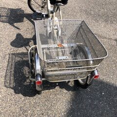 【ジャングルジャングルサカイ石津店】パナソニック　電動三輪車　ﾋﾞﾋﾞ　BE-ELR83　ホワイト　自転車　堺市 西区 東区 北区 南区 堺区 石津の画像