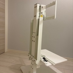 【0円】テレビ台スタンド・ホワイトの画像