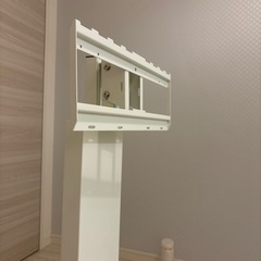 【0円】テレビ台スタンド・ホワイトの画像