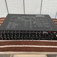 ■Roland ローランド M-12E ミキサー■アナログ ラックマウント 12チャンネル 12ch MIXER■オーディオ 音響機器■通電のみ確認済み ジャンク品扱い 現状品の画像
