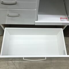 【ジャングルジャングルサカイ石津店】ニトリ　NITORI　システムキッチンボード　コパン　食器棚　キッチン収納  収納家具 ホワイト クリーニング済み 堺市 西区 東区 北区 南区 堺区 石津の画像