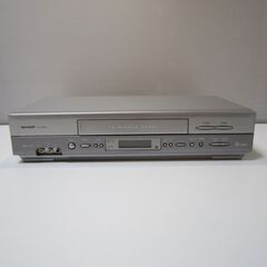 SHARP シャープ VHSビデオデッキ VC-GH20 2003年製 リモコン・AVケーブル付 現状品の画像