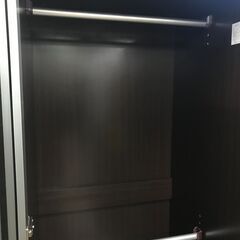 【ジャングルジャングルサカイ石津店】ニトリ　ワードロープ　アイビス100　衣類収納 おしゃれ 収納家具 ブラウン クリーニング済み 堺市 西区 東区 北区 南区 堺区 石津の画像