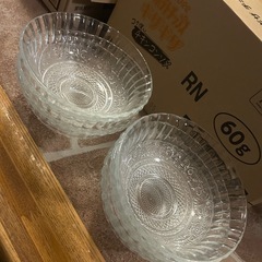 レトロガラスボウルの画像