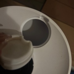 ホワイト冷風機 タッチ式コントロールの画像