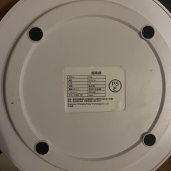 ホワイト冷風機 タッチ式コントロールの画像