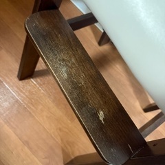 キッズチェア　3段階調節　ブラウンの画像