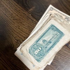 希少古紙幣700枚の画像