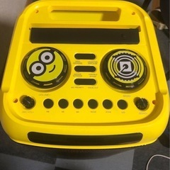 ミニオンスピーカー美品の画像