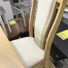 【ジャングルジャングルサカイ石津店】伸縮ダイニングセット2人用　イス2脚　木目調　シンプル　新生活　 クリーニング済み 堺市 西区 東区 北区 南区 堺区 石津の画像