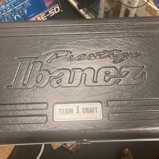 IBANEZ 純正ハードケース Prestigeロゴ RG系？