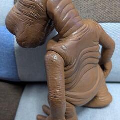 E.T. イーティー フィギュア ソフビ 当時物 レトロ 昭和 ヴィンテージ SF映画 約18cm コレクションの画像