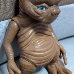 E.T. イーティー フィギュア ソフビ 当時物 レトロ 昭和 ヴィンテージ SF映画 約18cm コレクションの画像