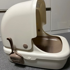 デオトイレ フード付き本体 ナチュラルアイボリの画像