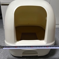 デオトイレ フード付き本体 ナチュラルアイボリの画像