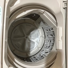 ヤマダ電機オリジナルの全自動電気洗濯機「HerbRelax YWM-T45A1(W)の画像