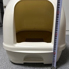 デオトイレ フード付き本体 ナチュラルアイボリの画像