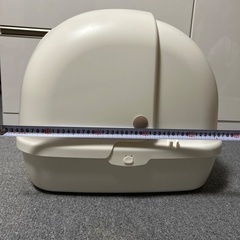 デオトイレ フード付き本体 ナチュラルアイボリの画像