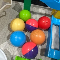 ボール転がし　ブロックの画像