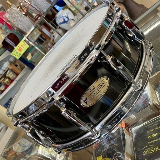 Pearl UNIVERSAL SERIES SU1450 スネアドラム　美品中古品