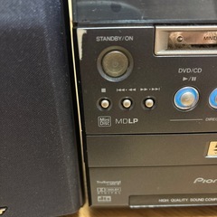 PIONEER X-SV5DV DVD MD CD システムコンポの画像