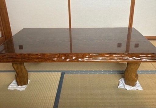 鉄刀木 タガヤサン 座卓