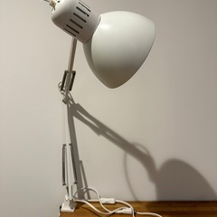 【中古】IKEA イケア　TERTIAL テルティアル ワークランプ, ホワイトの画像