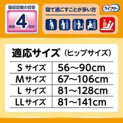 大人用紙おむつ 横モレ安心テープ止め M 4パックの画像