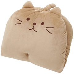 ふくふくにゃんこ まんまるごろ寝クッションの画像