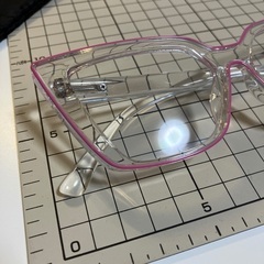 シーイン　キャットアイメガネの画像