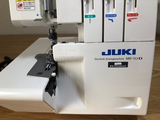 JUKI オ-バ-ロックミシン　MO-113D（差動調整機付）